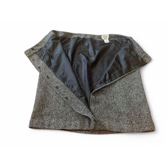 Vintage Talbots Women's Wool Blend Button Down Lined Skirt Size 16 Made In USA - Picture 5 of 10